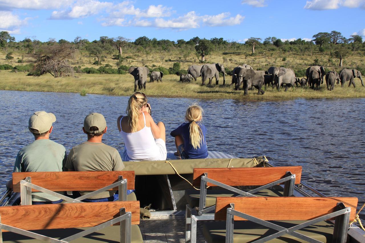 Chobe River Camp Ngoma Экстерьер фото