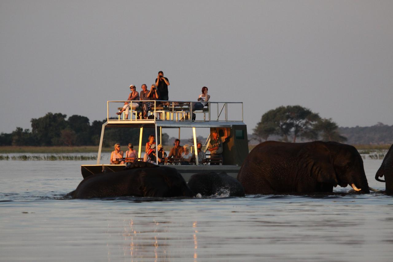 Chobe River Camp Ngoma Экстерьер фото