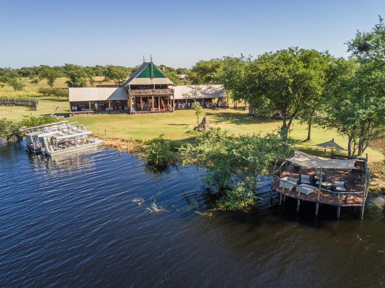 Chobe River Camp Ngoma Экстерьер фото