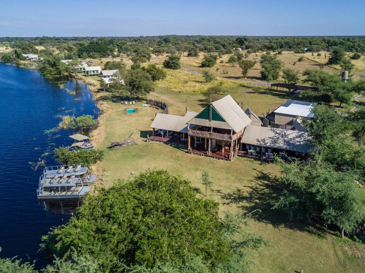 Chobe River Camp Ngoma Экстерьер фото
