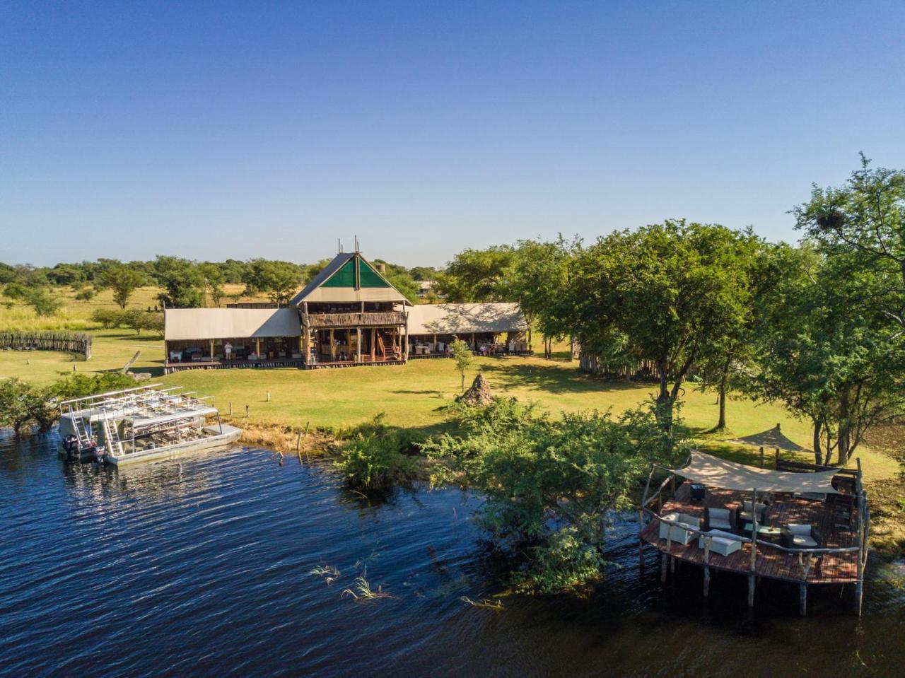 Chobe River Camp Ngoma Экстерьер фото